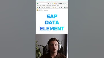 How to Create a Data Element in SAP ABAP in 30 Seconds #abap #sap #programming #saptips #saptraining