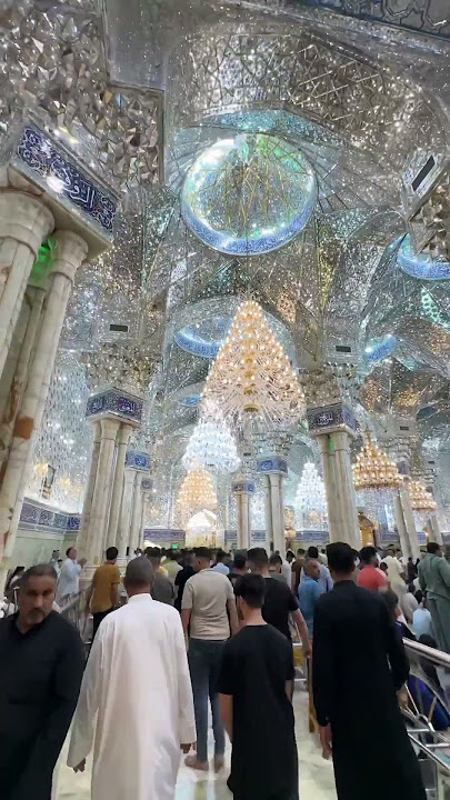 Imam Ali Shrine in Najaf, Iraq 🇮🇶 Incredibly beautiful #imamali #islam #mosque #iraq #irak #travel