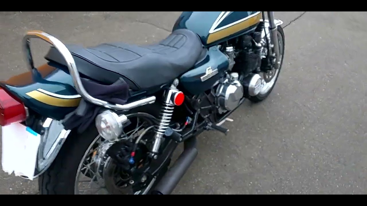 本気出してゼファー400をZ2仕様 - YouTube