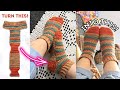 how to crochet socks using the EASIEST METHOD ever! You will not believe this! Beginner friendly!