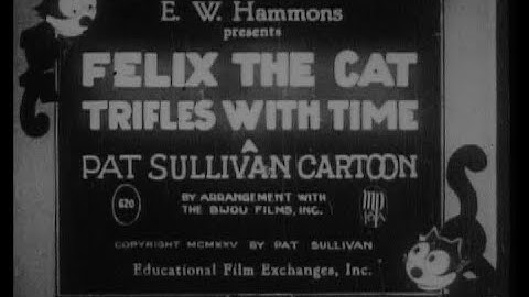 Felix the Cat | Felix Trifles with Time | 1925
