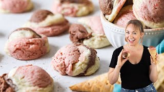 These Cookies Look and Taste like Neapolitan Ice Cream