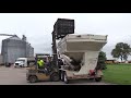 Planting beans via helicopter