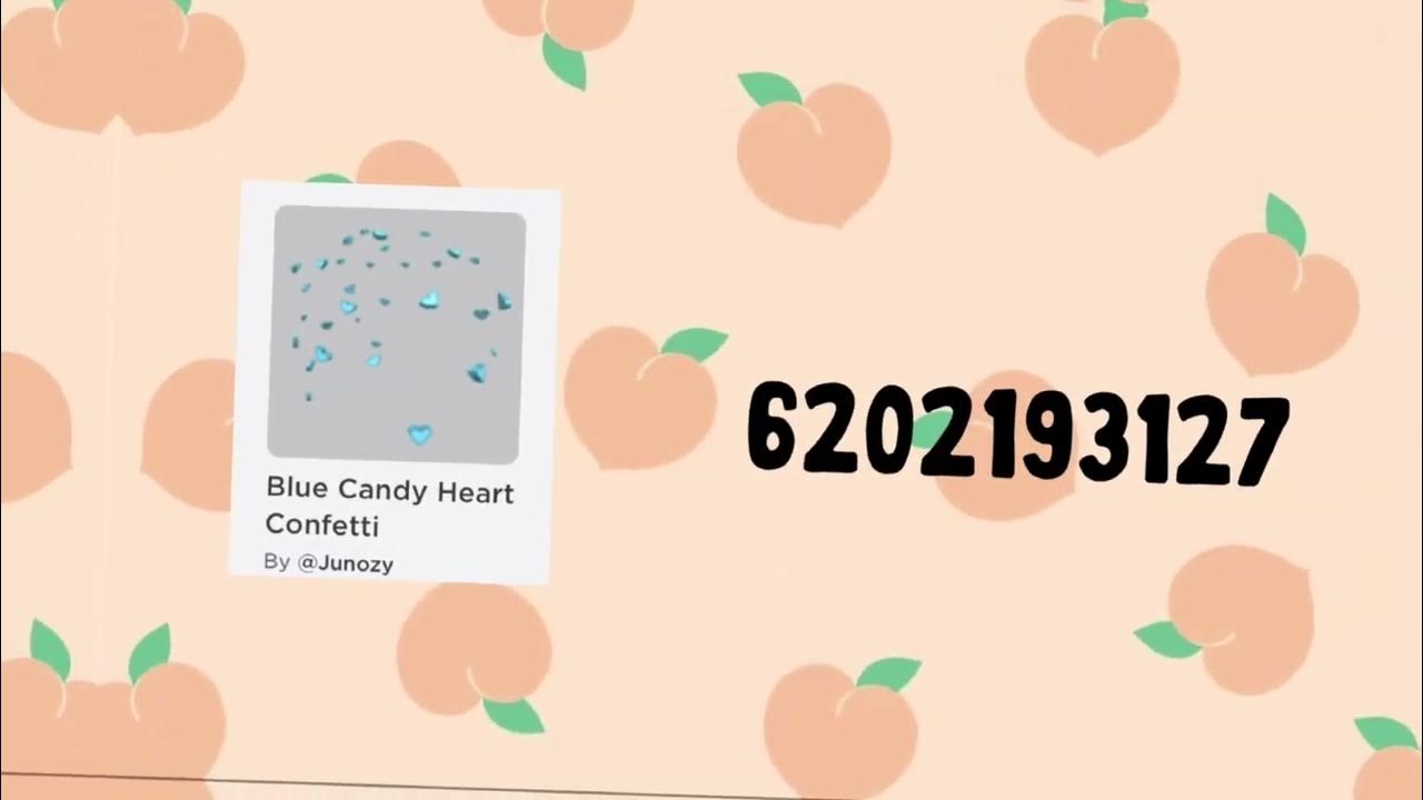 Codes for confetti’s roblox YouTube