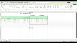 Exp22_Excel_Ch01_CumulativeAssessment | Exp22 Excel Ch01 Cumulative Assessment