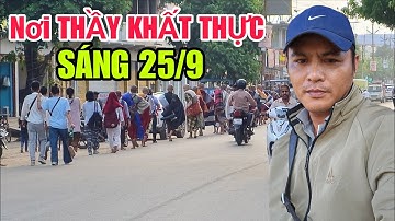 khu vực THẦY MINH TUỆ và các sư phụ KHẤT THỰC sáng 25/9