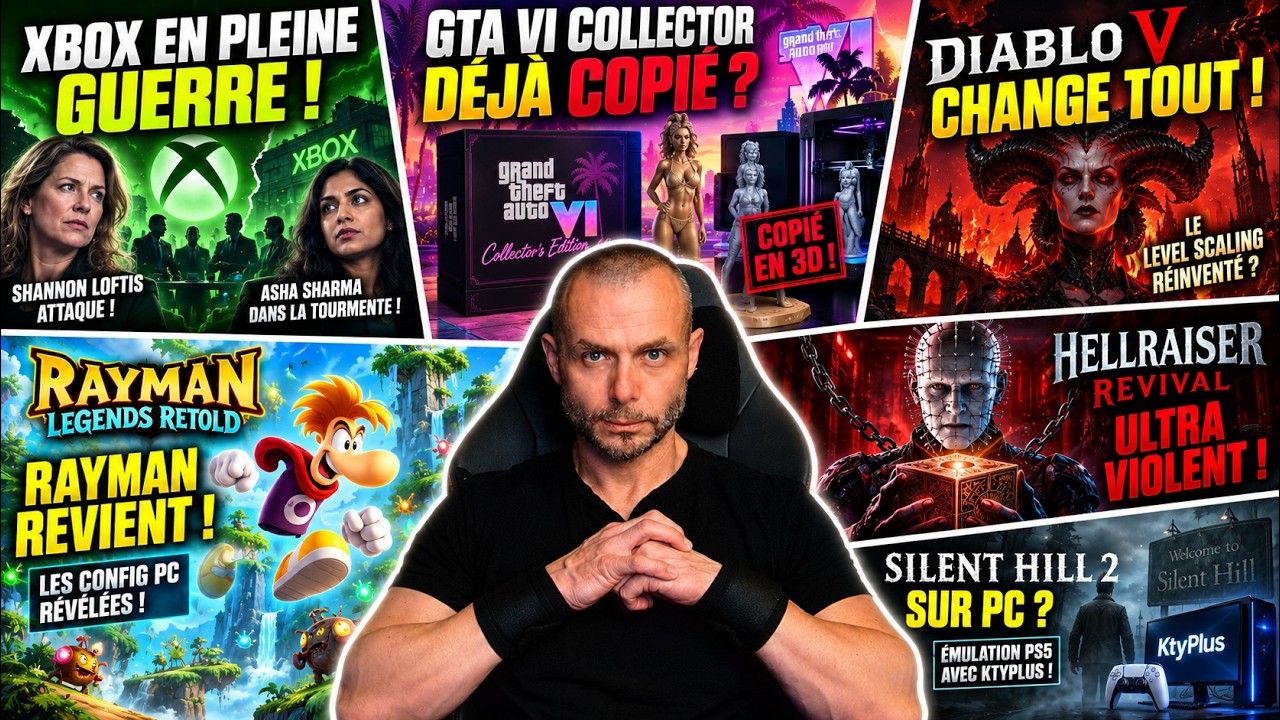 🔥ACTU GAMING DU JOUR (26 Septembre): GTA VI : le collector déjà COPIÉ ! XBOX sous les critiques !