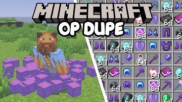 *NEW* Any Item Duplication Glitch Method In Minecraft Any Device Very OP! Realms,Servers,Norm world