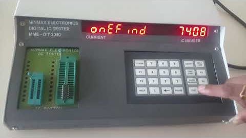 ic tester demo
