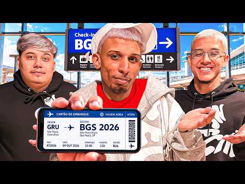 FUI ATÉ O MAIOR EVENTO DE GAMES DA AMÉRICA LATINA - BGS PARTE 1