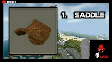 ⬜mini block craft 3d|| how to craft saddle in survival mode crafting recipes of saddle