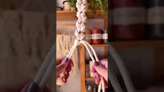 easy curtain tie back #homedecor #interiordecor #macrame #youtubeshorts #diycrafts