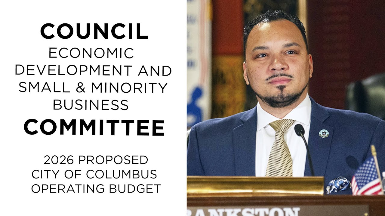Council Economic Development & Small & Minority Business Cmte:  2026 Proposed City Operating Budget