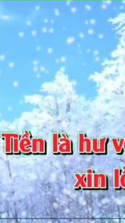 Karaoke Tiền thắng tình thua