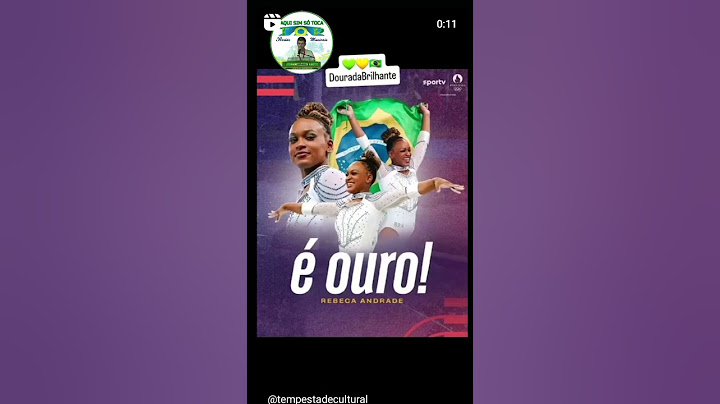 É OURO!!! REBECA ANDRADE BRILHA E DESBANCA A FAVORITA! É OURO PARA O BRASIL #sucesso #gym #paris