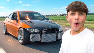 I Hit BOOST In My BIG TURBO BMW 335i For the 1st Time!