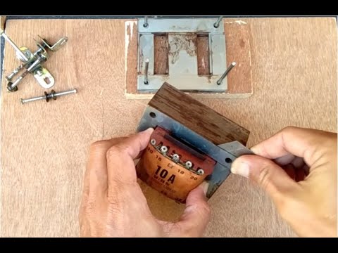 Video: Cara Membongkar Transformator