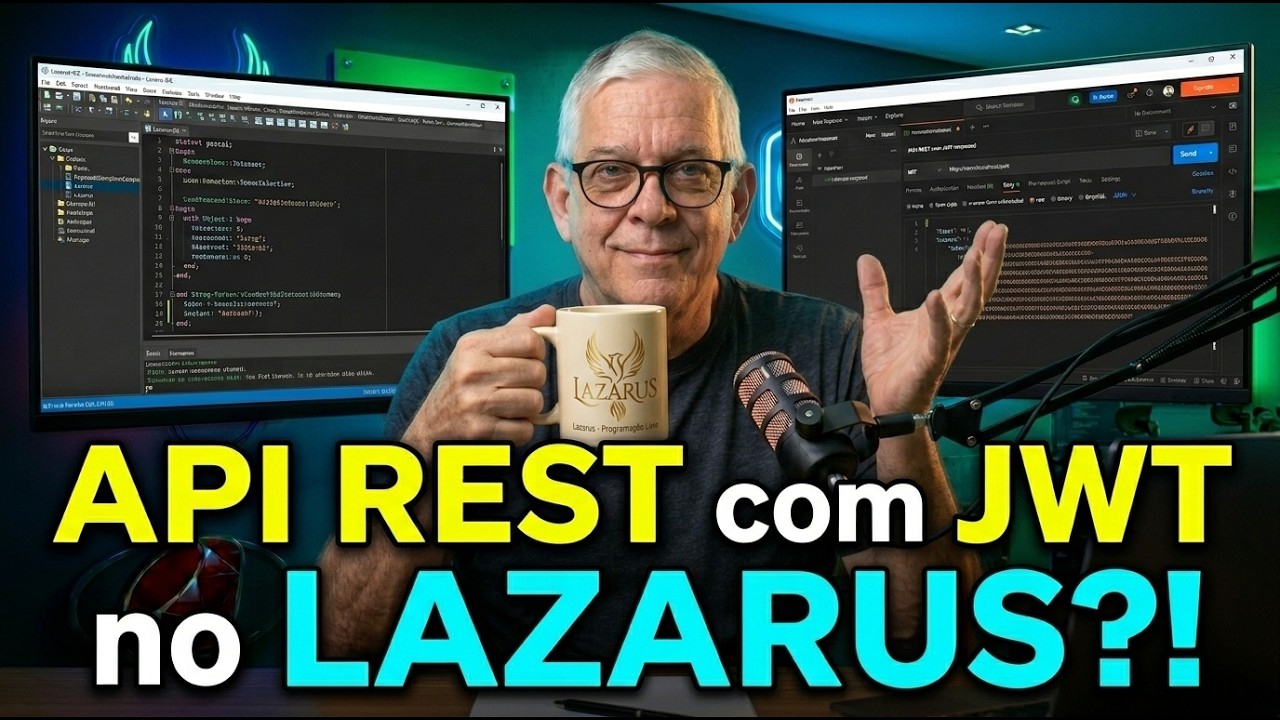 Lazarus com Horse: API REST, JWT e PostgreSQL do Zero - YouTube