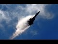 Су-34. Эффект Прандтля-Глоерта. Срыв потока. Демонстрационный полёт на авиасалоне МАКС 2015