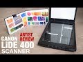 Artist Review: Canon LiDE 400 Scanner