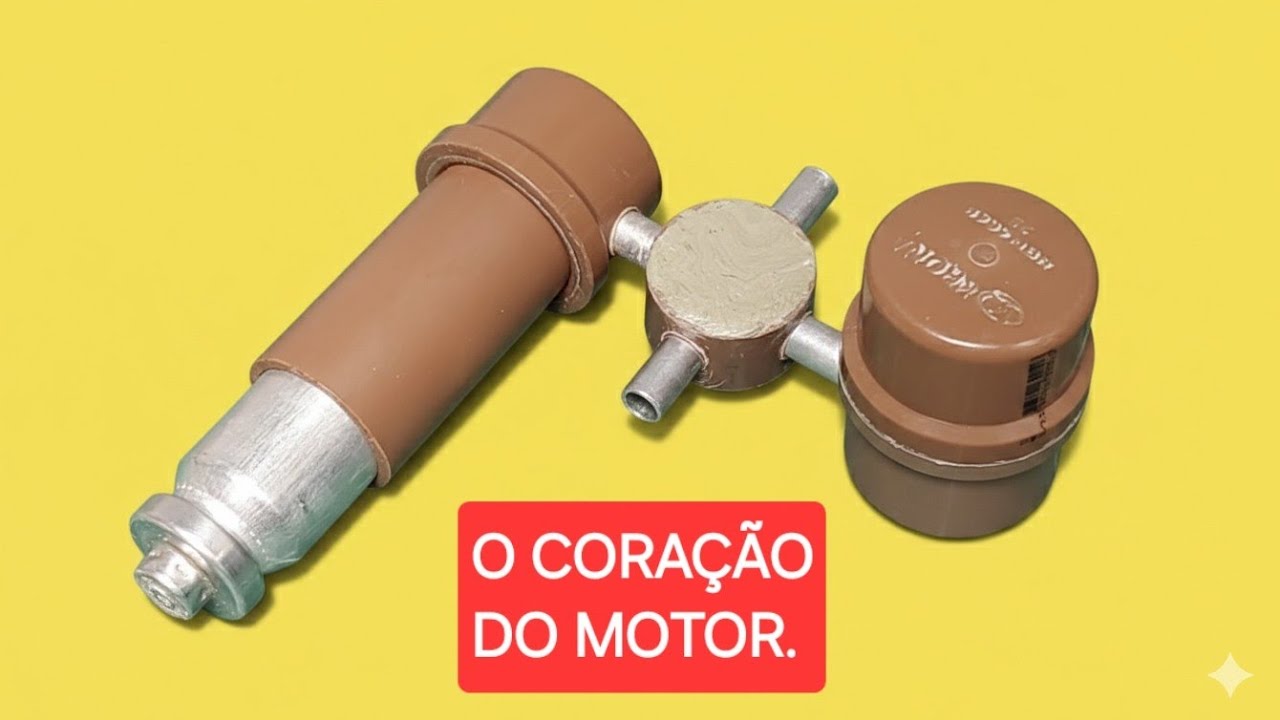 Como fazer um motor a vapor caseiro. Steam engine. - YouTube