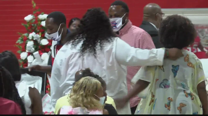 Funeral services held for Haughton football player...