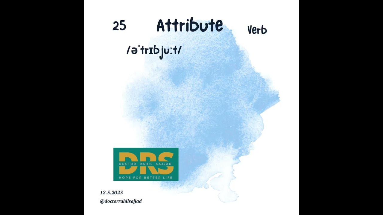 Attribute Meaning In English Dari And Pashto Languages YouTube attribute-meaning-in-english-dari-and-pashto-languages-youtube