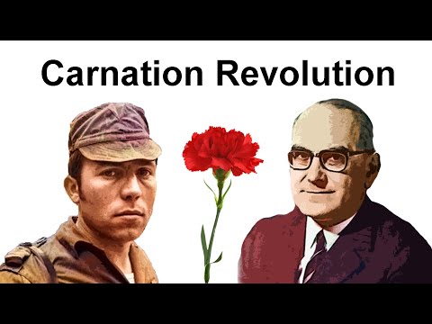 The Carnation Revolution in Portugal (25 April 1974)