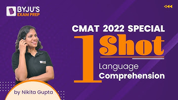 CMAT 2022 Exam | Ace Language Comprehension in One Shot | Ace CMAT 2022 Exam  | BYJU