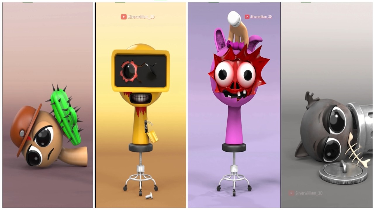 INCREDIBLE SPRUNKI HELP! | Tiles Hop EDM Rush