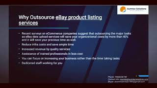 eBay product listing services- Aumtec Solutions
