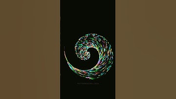 Spiral wave | creative coding #generativeart #mathart #codeart