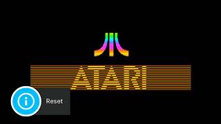 Atari 7800 Startup (RetroArch Version) | by Using 7800 (U). rom (VHS Filter FHD) | 1080P 60FPS
