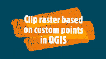 Clip raster using four user-inserted points in QGIS
