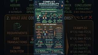 ​#DBMS #DatabaseManagementSystem #ConflictSerializability #ComputerScience #BTech #GATE2026