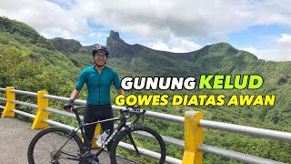 NANJAK GUNUNG KELUD KEDIRI - GOWES ROADBIKE keliling Indonesia