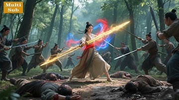 功夫電影！任人欺負的女孩竟是隱藏功夫大師，全場最強反派也不是她的对手！⚔️ 動作 MMA |best chinese martial arts drama#武俠 #華語 #梁冠华 #严屹宽
