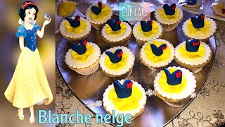 Part 3: Cup cake design buffet anniversaire blanche neigeالجزء3: كاب كيك عيد ميلاد بياض الثلج ️