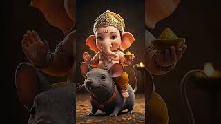 Deva Shree Ganesha | Powerful Ganpati Song | Har Har Mahadev 🙏🔥 #Shorts #shortsfeed #ganesh #ganesha