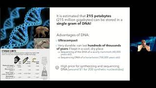 2nd Academy4 UCAjedi Research Webinar - Data Storage in DNA - Marc ANTONINI - Raja APPUSWAMY