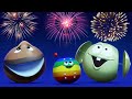 Fireworks | Wonderballs Brasil | Engraçado desenhos animados para crianças | Shows for Kids