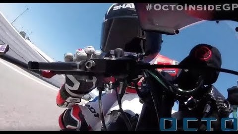 Spectacular front-brake-cam on board with Scott Redding