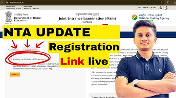 👉 JEE Main 2026 Exam Date & Registration OUT 🔥 | Official NTA Notice Released