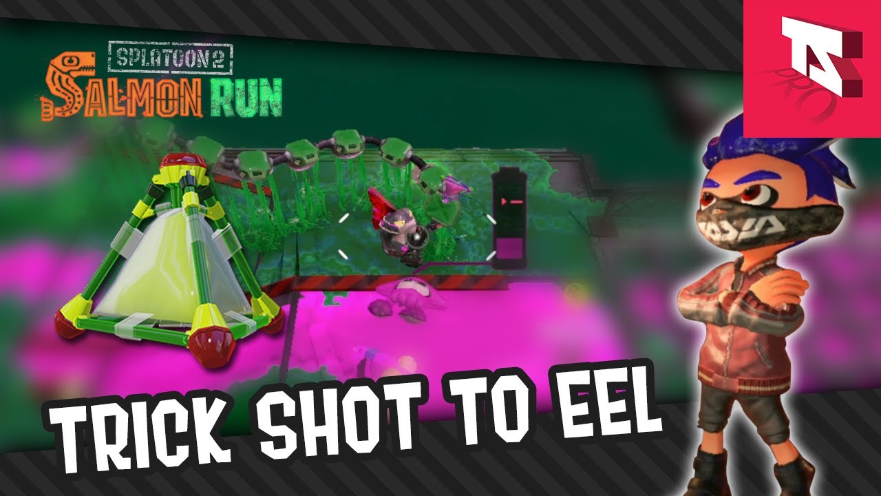 Splat Bomb to the Steel Eel in Salmon Run Splatoon 2 YouTube