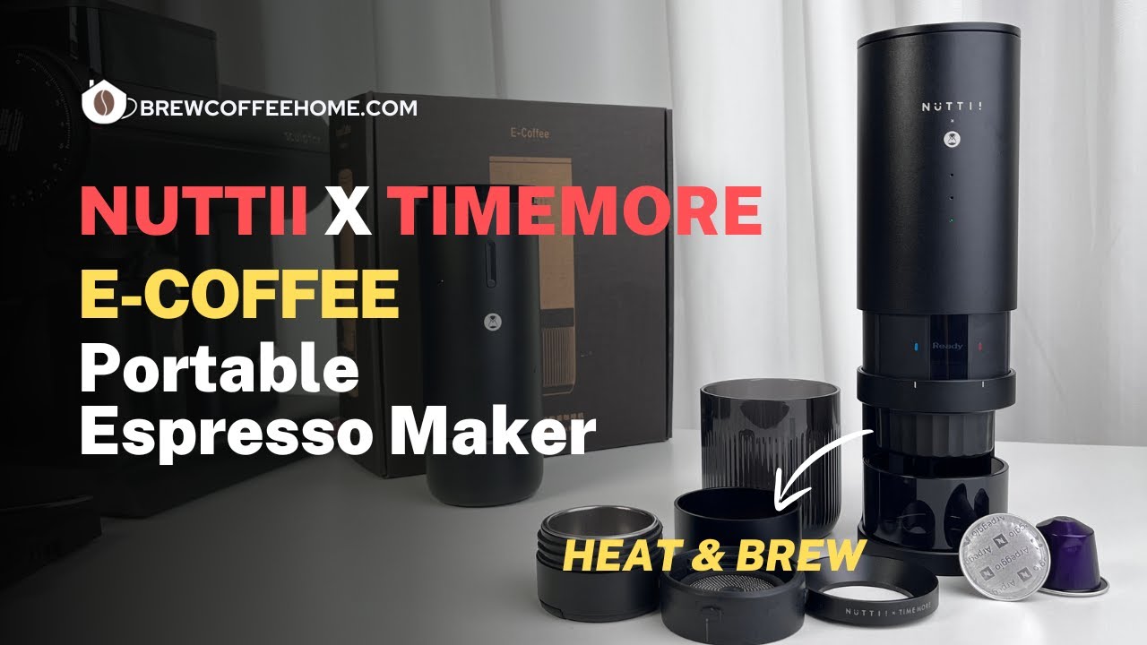 Nuttii E-Coffee Portable Espresso Maker Review | HEAT & BREW | 2