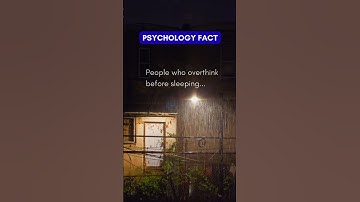 People who overthink before sleeping... #shorts #psychology