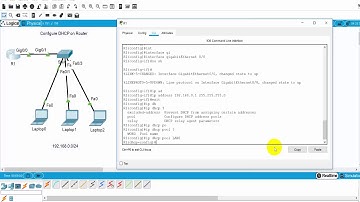 configure dhcp on cisco router