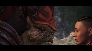 ME1 LE - Pissing Off Wrex on Vermire After Retrieving His Family Armour (Feb. 4th, 2022)
