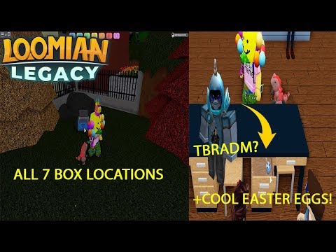 Roblox Loomian Legacy All Crate Box Locations Secret Easter Eggs Youtube - hidden crate locations in loomian legacy roblox free capture