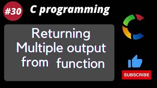#30 Functions with More Than One Output 🔥 Profile